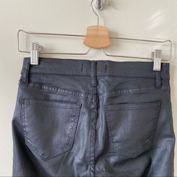 MADEWELL-COATED Skinny Moto Ribbed Knee Jeans - Picture 7 of 13